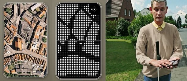 觸摸地球！盲人專用電子地圖