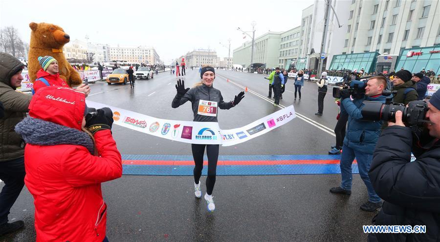 BELARUS-MINSK-WOMEN'S DAY-"BEAUTY RUN"