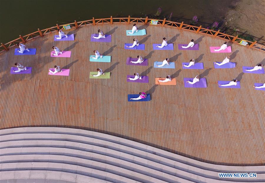 #CHINA-INTERNATIONAL YOGA DAY-CELEBRATIONS (CN)