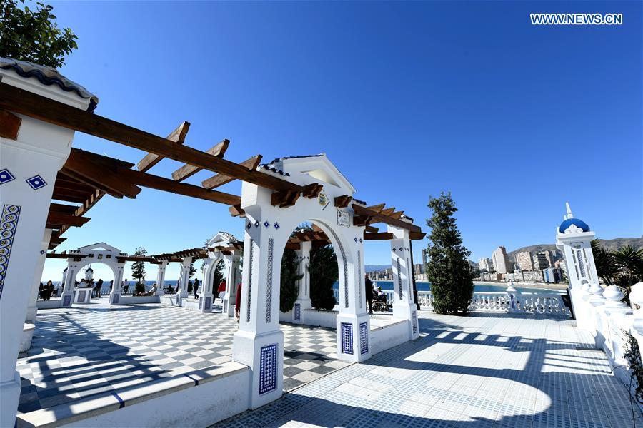 SPAIN-ALICANTE-SEASIDE-SCENERY