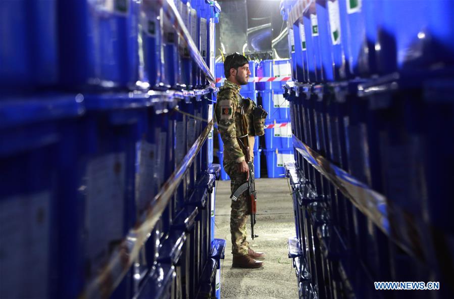 AFGHANISTAN-KABUL-PRESIDENTIAL ELECTION-MATERIALS