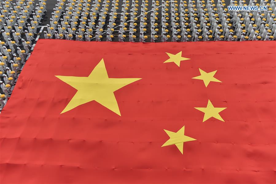 (PRC70Years) XINHUA PHOTOS OF THE DAY