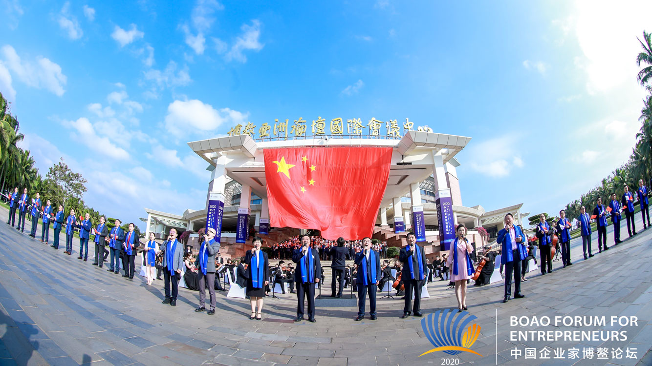 &ldquo;2020中國(guó)企業(yè)家博鰲論壇&rdquo;音樂(lè)紀(jì)錄片拍攝現(xiàn)場(chǎng)