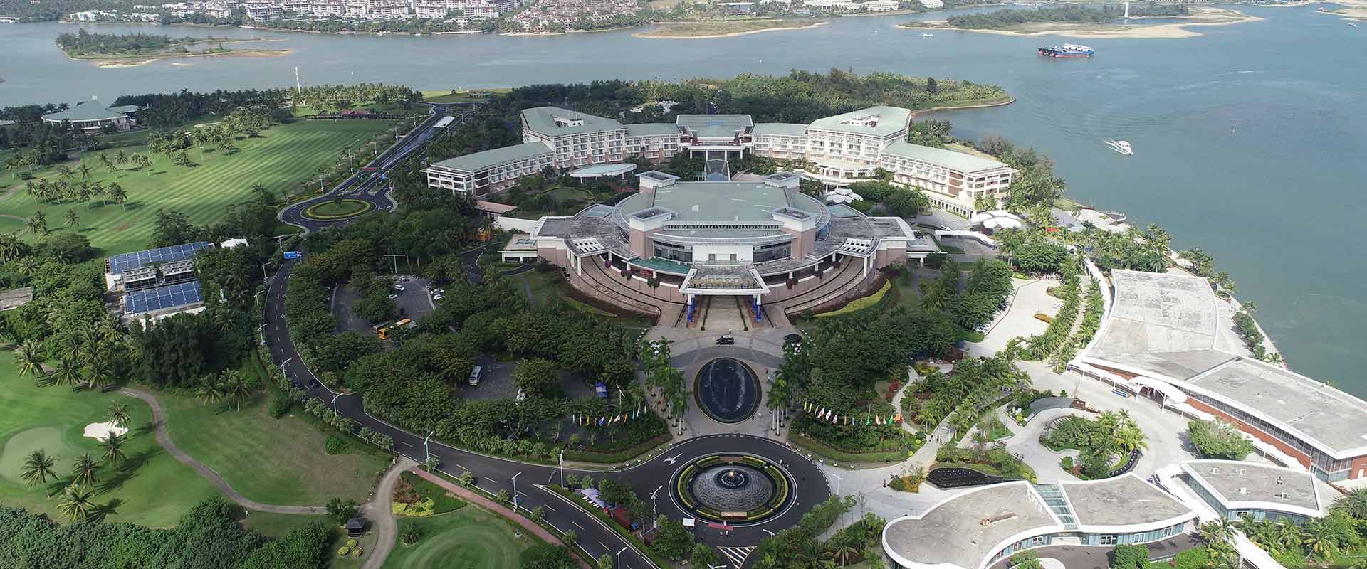 &ldquo;2018中國企業(yè)家博鰲論壇&rdquo;外景航拍