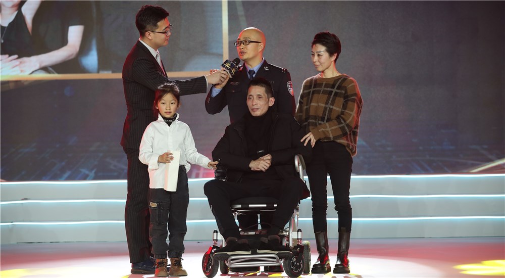 第三位年度感動人物張海林、朱丹丹夫婦分享心路歷程