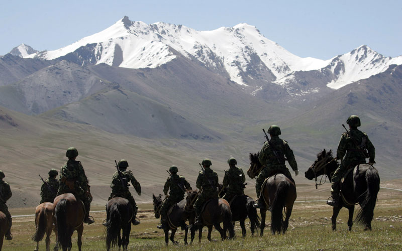 李翔作品：&ldquo;友誼-2004&rdquo;中巴聯合反恐軍事演習