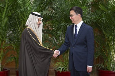 韓正集體會(huì)見(jiàn)阿拉伯、伊斯蘭國(guó)家外長(zhǎng)聯(lián)合代表團(tuán)