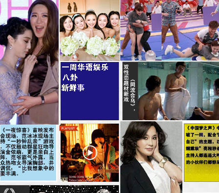 一周精彩娛樂 范冰冰與導(dǎo)演 &ldquo;一秒鐘亂親&rdquo;游戲