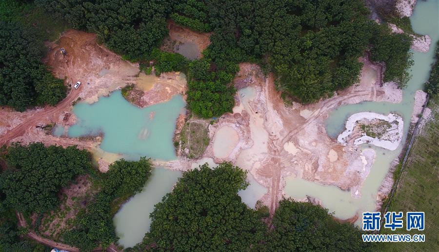 （新華視點(diǎn)&middot;圖文互動(dòng)）（1）小作坊&ldquo;游擊&rdquo;盜采、查處窩點(diǎn)&ldquo;死灰復(fù)燃&rdquo;，海南非法采砂緣何難止？