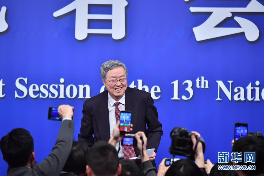 （兩會(huì)）（6）中國(guó)人民銀行行長(zhǎng)周小川等就&ldquo;金融改革與發(fā)展&rdquo;答記者問(wèn)