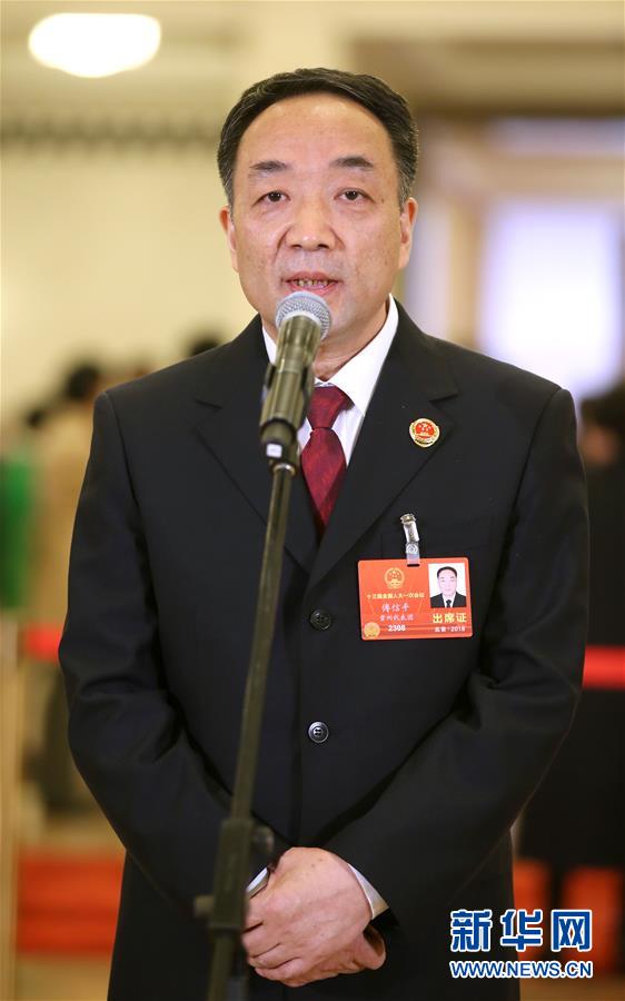 （兩會(huì)&middot;XHDW）（9）全國(guó)人大代表接受采訪