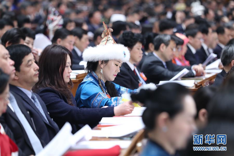 （兩會(huì)&middot;XHDW）（7）十三屆全國人大一次會(huì)議舉行第二次全體會(huì)議 