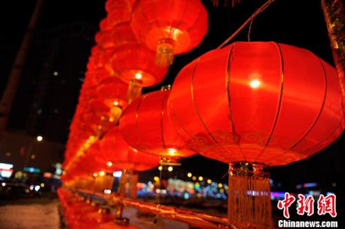 資料圖：紅燈籠。宋文佳 攝