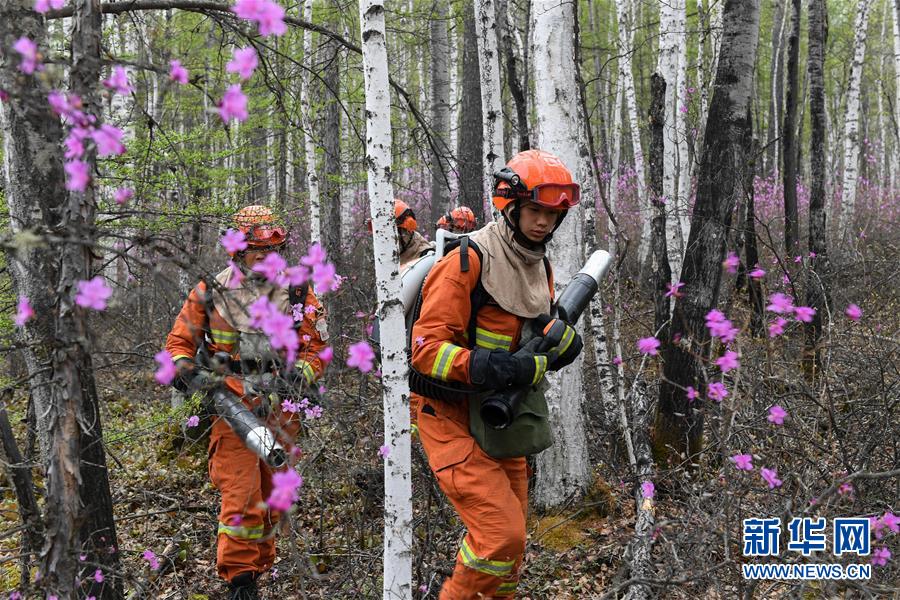 （壯麗70年&middot;奮斗新時代&middot;圖文互動）（3）林海孤島唱響冰與火之歌&mdash;&mdash;記內(nèi)蒙古森林消防總隊(duì)大興安嶺支隊(duì)奇乾中隊(duì)