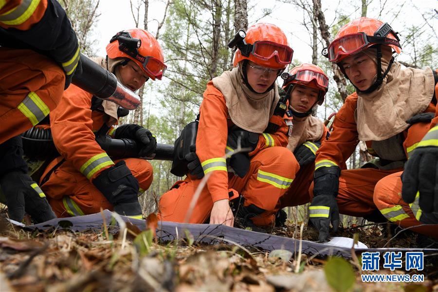 （壯麗70年&middot;奮斗新時代&middot;圖文互動）（10）林海孤島唱響冰與火之歌&mdash;&mdash;記內(nèi)蒙古森林消防總隊(duì)大興安嶺支隊(duì)奇乾中隊(duì)