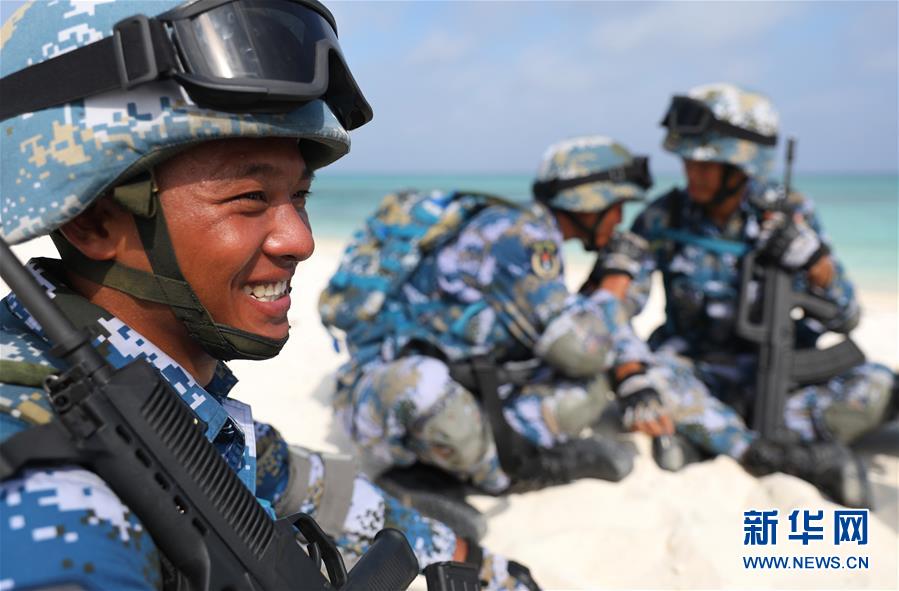 （壯麗70年&middot;奮斗新時(shí)代&middot;新華全媒頭條&middot;圖文互動(dòng)）（6）&ldquo;你在我的航程上，我在你的視線(xiàn)里&rdquo;&mdash;&mdash;走進(jìn)海軍西沙中建島官兵的五彩世界