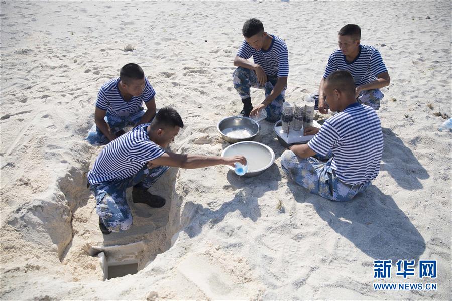 （壯麗70年&middot;奮斗新時(shí)代&middot;新華全媒頭條&middot;圖文互動(dòng)）（8）&ldquo;你在我的航程上，我在你的視線(xiàn)里&rdquo;&mdash;&mdash;走進(jìn)海軍西沙中建島官兵的五彩世界