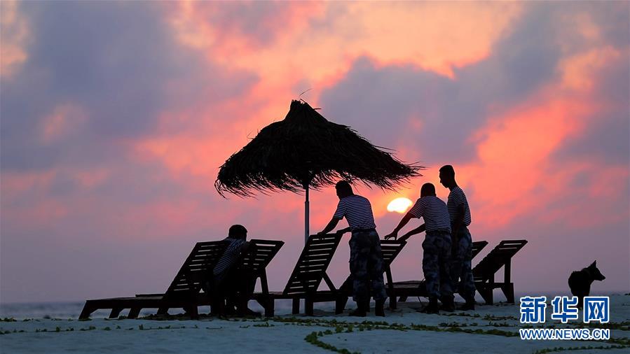 （壯麗70年&middot;奮斗新時(shí)代&middot;新華全媒頭條&middot;圖文互動(dòng)）（9）&ldquo;你在我的航程上，我在你的視線(xiàn)里&rdquo;&mdash;&mdash;走進(jìn)海軍西沙中建島官兵的五彩世界