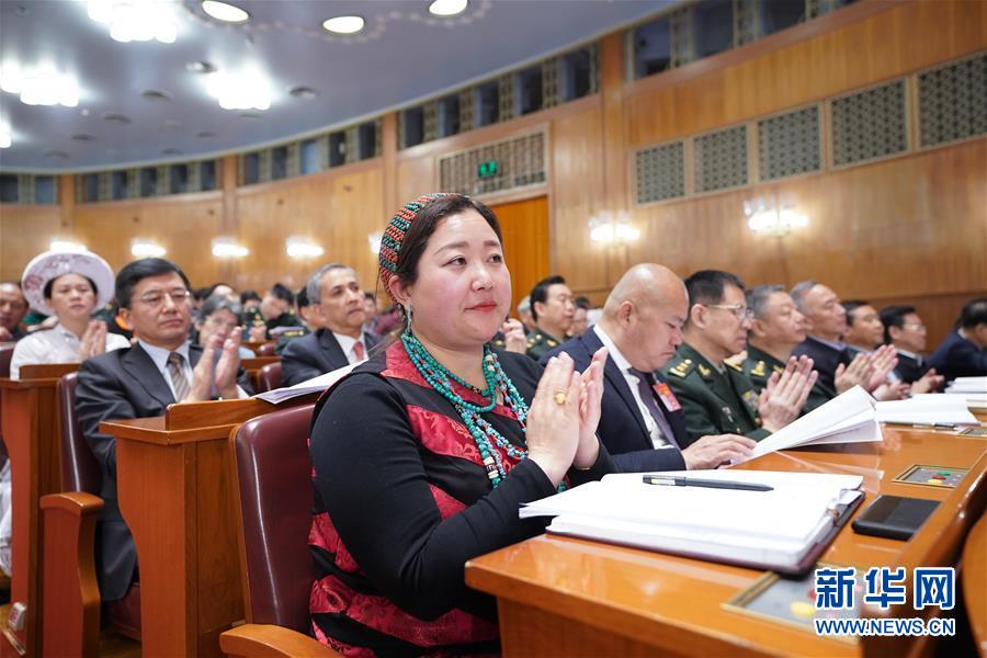 （兩會&middot;XHDW）（4）全國政協(xié)十三屆二次會議舉行第四次全體會議