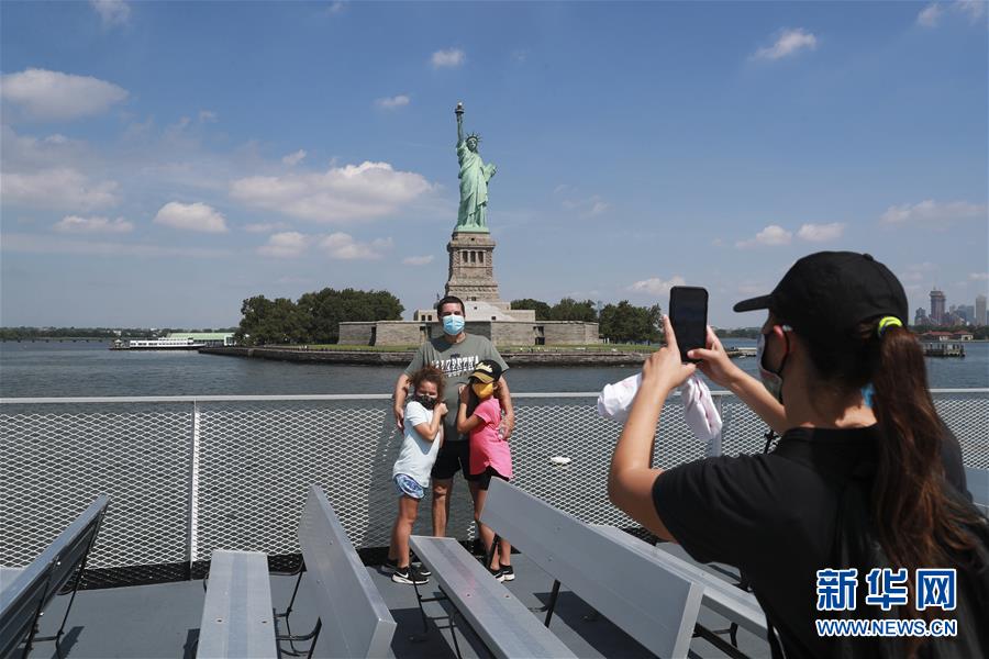 (國際疫情)(1)紐約進入解封新階段 自由島重新開放