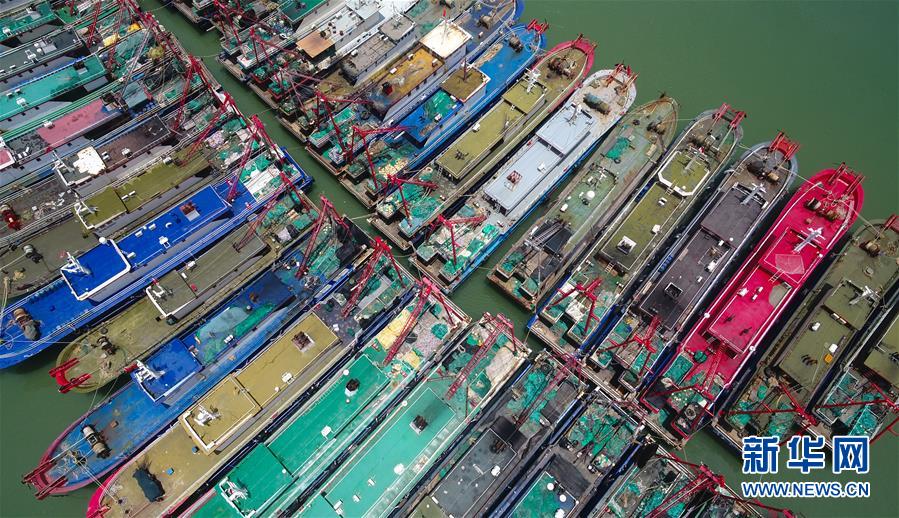 （社會(huì)）（3）?？冢捍斑M(jìn)港避臺(tái)風(fēng)