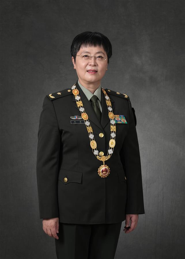 (新華網(wǎng))“人民英雄”國家榮譽(yù)稱號(hào)獲得者——陳薇