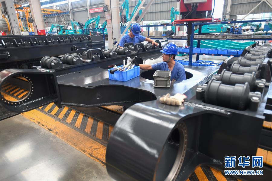 （落實&ldquo;六穩(wěn)&rdquo;&ldquo;六保&rdquo;企業(yè)見聞&middot;圖文互動）（4）&ldquo;智慧工廠&rdquo;引領&ldquo;生產節(jié)拍&rdquo;&mdash;&mdash;走進山河智能一探究竟