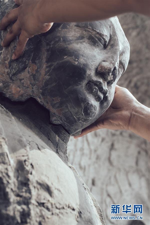 （圖文互動(dòng)）（1）合體了，龍門(mén)石窟流散佛首首次實(shí)現(xiàn)&ldquo;數(shù)字復(fù)位&rdquo;