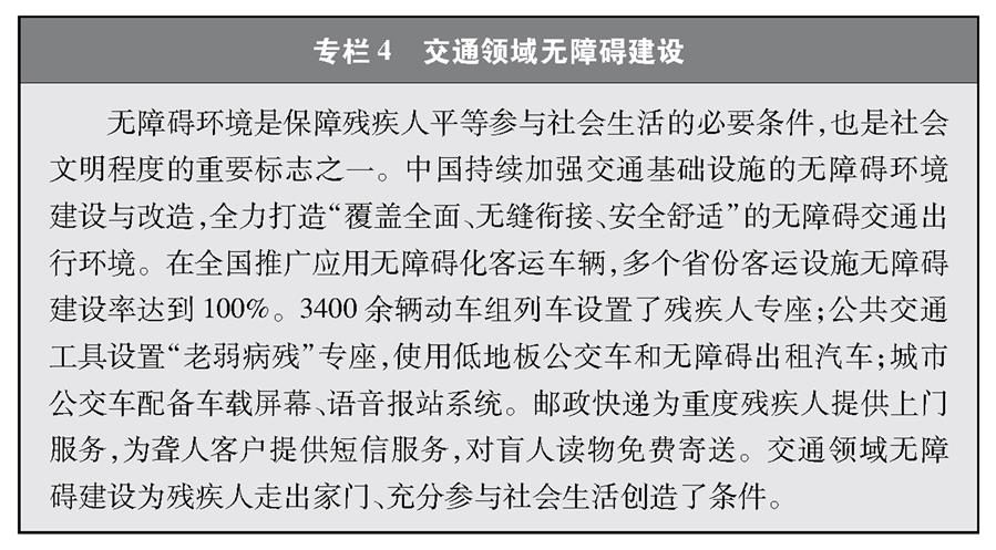 （圖表）［受權(quán)發(fā)布］《中國(guó)交通的可持續(xù)發(fā)展》白皮書(shū)（專欄4）