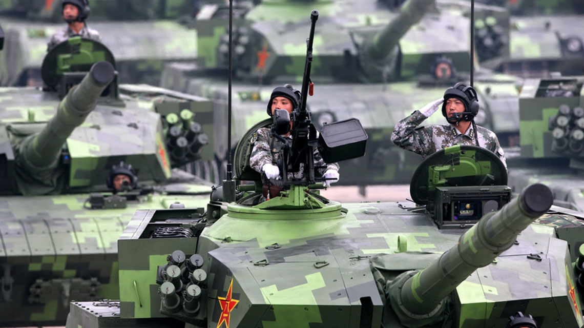 威風凜凜！歷屆閱兵中的中國坦克兵