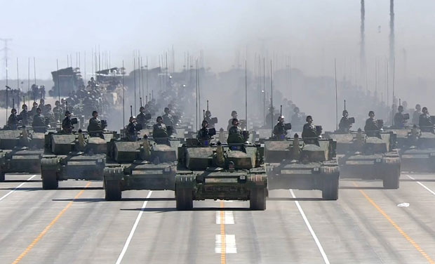 沙場(chǎng)點(diǎn)兵！建軍90周年閱兵MV來了