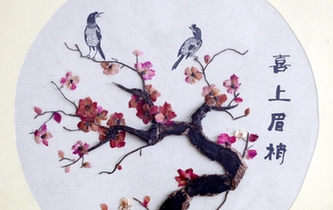 有才！護士中藥作畫