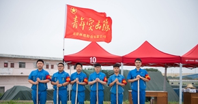 洪水中的青年&ldquo;生力軍&rdquo;