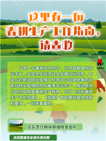 這里有一份春耕生產(chǎn)工作指南，請查收