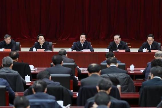 劉奇葆出席推進(jìn)媒體深度融合工作座談會