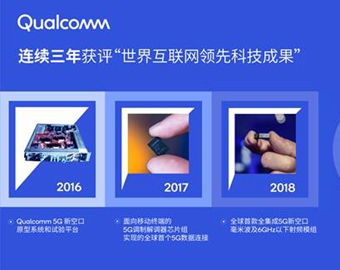 高通連續(xù)三年獲評&ldquo;世界互聯(lián)網(wǎng)領(lǐng)先科技成果&rdquo;