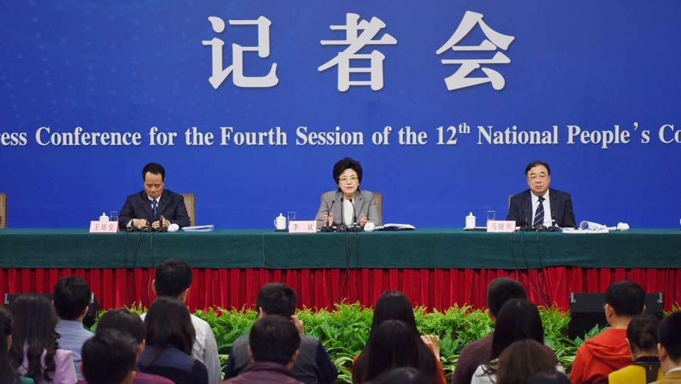 李斌、馬曉偉和王培安答記者問