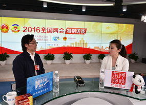 廖昌永在訪(fǎng)談現(xiàn)場(chǎng)