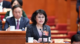 中國(guó)殘疾人聯(lián)合會(huì)主席團(tuán)主席，北京2022年冬奧會(huì)和冬殘奧會(huì)組織委員會(huì)執(zhí)行主席、黨組副書(shū)記 張海迪