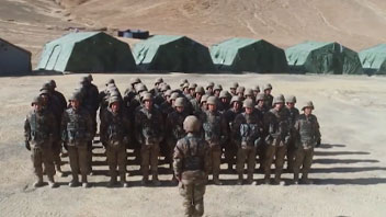 銘記烈士，致敬英雄！加勒萬(wàn)河谷沖突現(xiàn)場(chǎng)視頻公開(kāi)