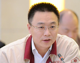 北京市建工集團總承包部工會主席、黨委副書記李長曉發(fā)言