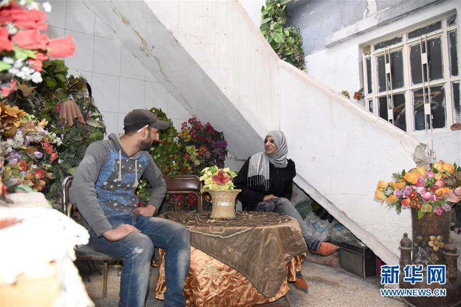 （國際&middot;圖文互動）（8）通訊：敘利亞危機(jī)爆發(fā)8周年：廢墟中&ldquo;療傷&rdquo;的東古塔