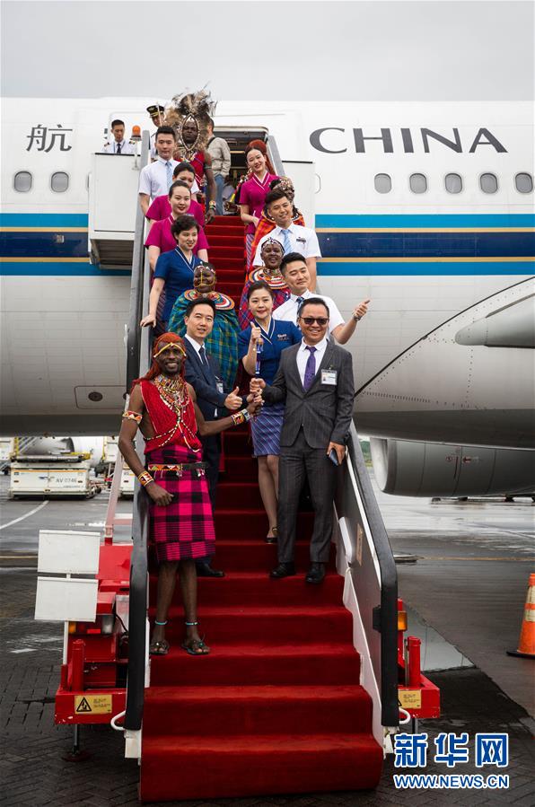 （國(guó)際&middot;圖文互動(dòng)）（1）&ldquo;空中走廊&rdquo;搭起中非交往&ldquo;連心橋&rdquo;