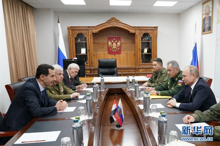 （國(guó)際）（1）俄羅斯總統(tǒng)普京訪(fǎng)問(wèn)敘利亞