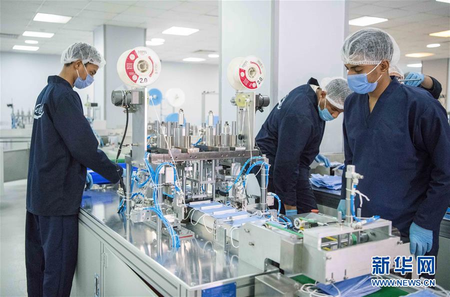 （國際疫情&middot;圖文互動）（4）記者手記：中埃合作生產(chǎn)以緩解埃及口罩緊缺