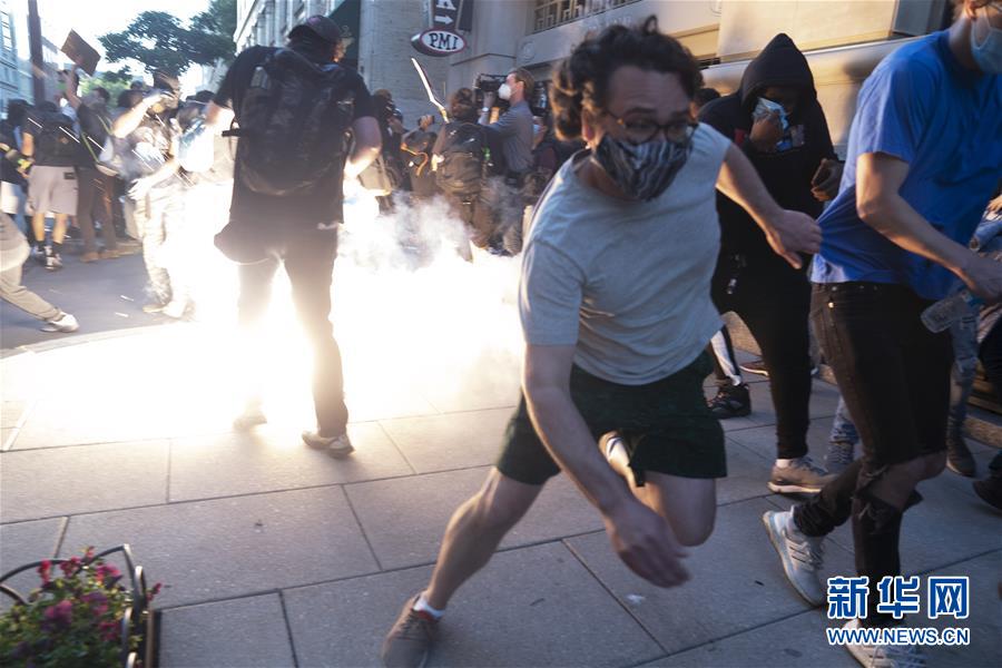 (國際)(5)華盛頓民眾抗議警察暴力執(zhí)法