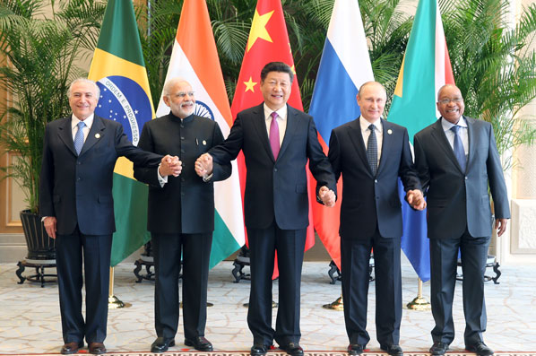 習近平出席金磚國家領(lǐng)導人非正式會晤