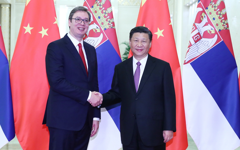 習(xí)近平會(huì)見塞爾維亞總理、當(dāng)選總統(tǒng)武契奇