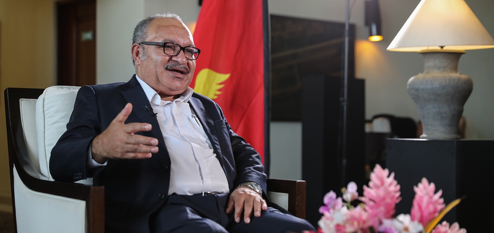 巴新總理：攜手&ldquo;一帶一路&rdquo;合作　共建雙贏互利關(guān)系