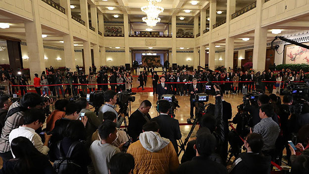 2019全國兩會第三場&ldquo;委員通道&rdquo;